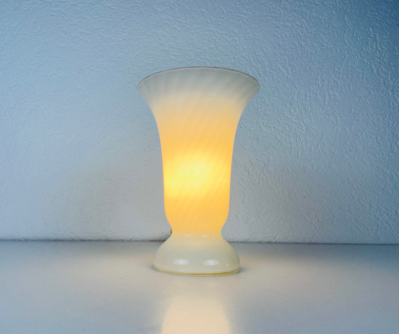 Murano Glass Mushroom Table Lamp by Vetri d‘Arte, Italy, 1970s