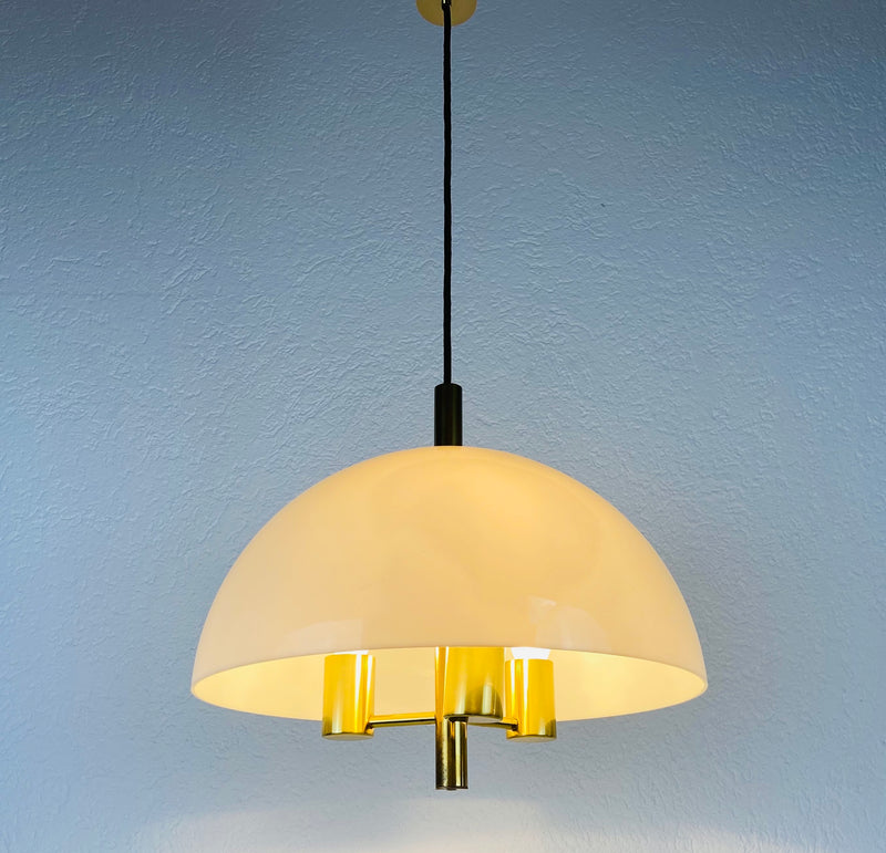 Midcentury Plexiglass Pendant Lamp, 1960s