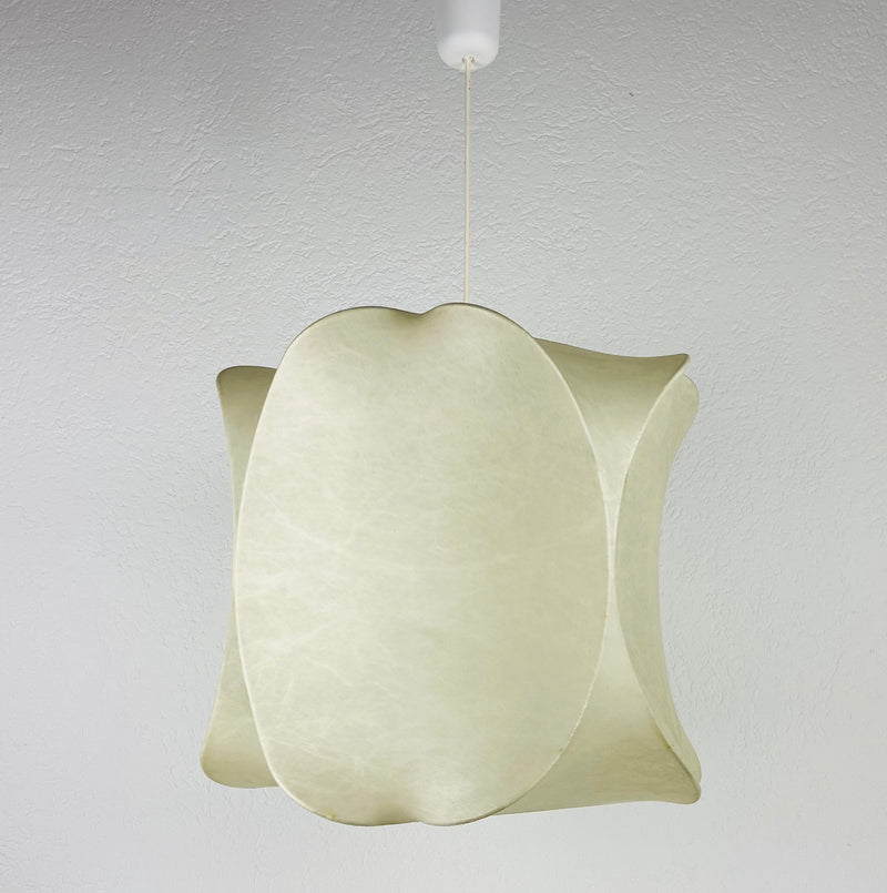 Midcentury Cocoon Pendant Light, 1960s, Italy