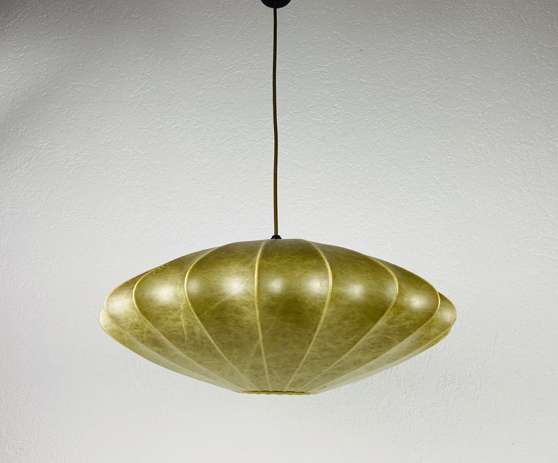 Mid-Century Modern Saucer Cocoon Pendant Lamp by George Nelson, 1960s