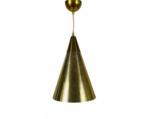 Very Elegant Italian Brass Pendant Lamp, Italy, 1960s