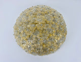 Murano Glass Flush Mount by Barovier & Toso Italy, 1980s