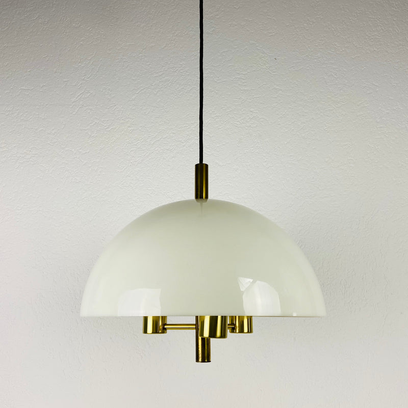 Midcentury Plexiglass Pendant Lamp, 1960s