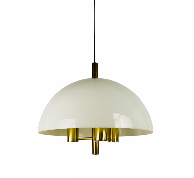 Midcentury Plexiglass Pendant Lamp, 1960s