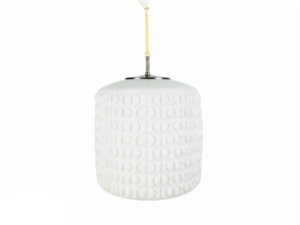 Peill and Putzler Cylinder Shape Hanging Lamp, Germany, 1970s