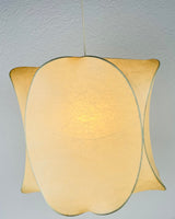 Midcentury Cocoon Pendant Light, 1960s, Italy