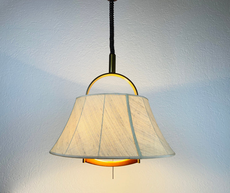 Height Adjustable Pendant Lamp by Temde, 1970s