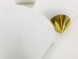 Brass and Opal Glass Wall Lamps from Glashütte Limburg, Germany, 1980s