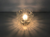 Mid Century Modern Limburg Glass Flush Mount, Germany, 1960s