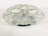 Glashütte Limburg Ice Glass Wall Lamp, Germany, 1960s