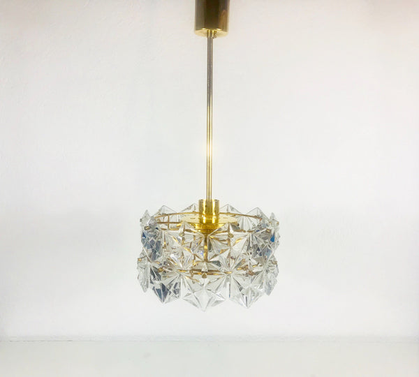 Elegant Gold Chandelier by Kinkeldey, Germany, 1960s