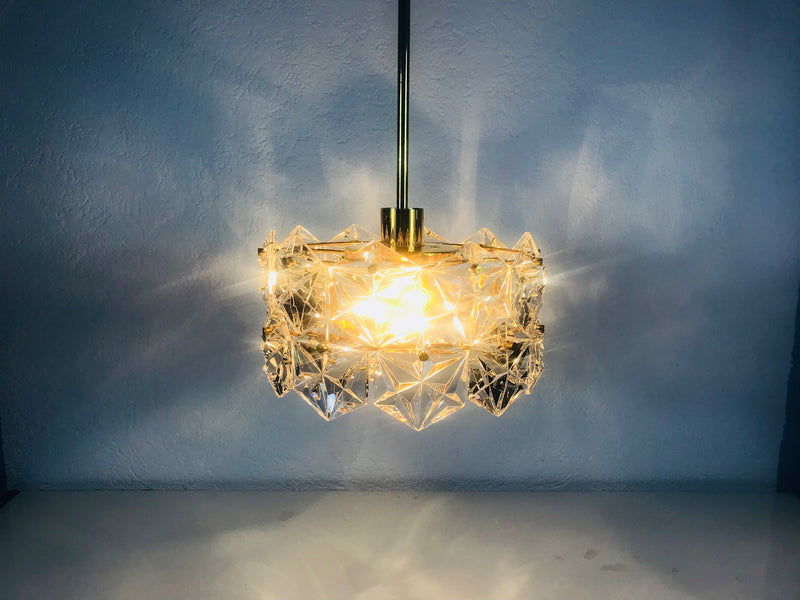 Elegant Gold Chandelier by Kinkeldey, Germany, 1960s