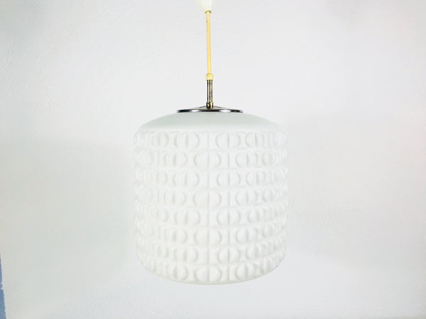 Peill and Putzler Cylinder Shape Hanging Lamp, Germany, 1970s