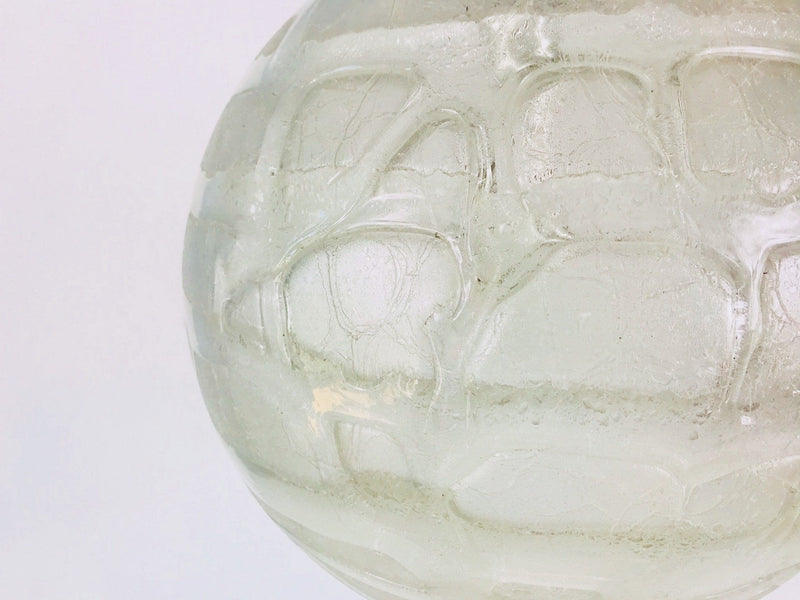 Large Murano Glass Ball Pendant Lamp by Doria, Germany, 1960s