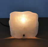 White Murano Glass Wall Lamp by Kalmar Franken, Austria, 1960s
