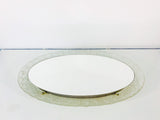 Round Acrylic Illuminated Mirror from Hillebrand Lighting, 1970s
