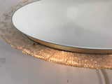 Round Acrylic Illuminated Mirror from Hillebrand Lighting, 1970s