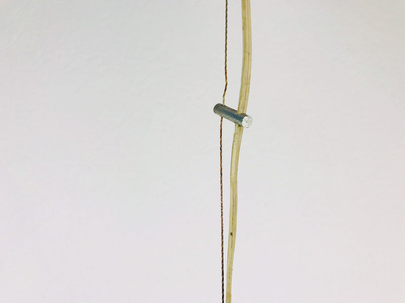 Italian Space Age Orange Metal Hanging Lamp, Italy,  1970s