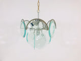 Gino Vistosi Glass Chandelier, Italy, 1960s
