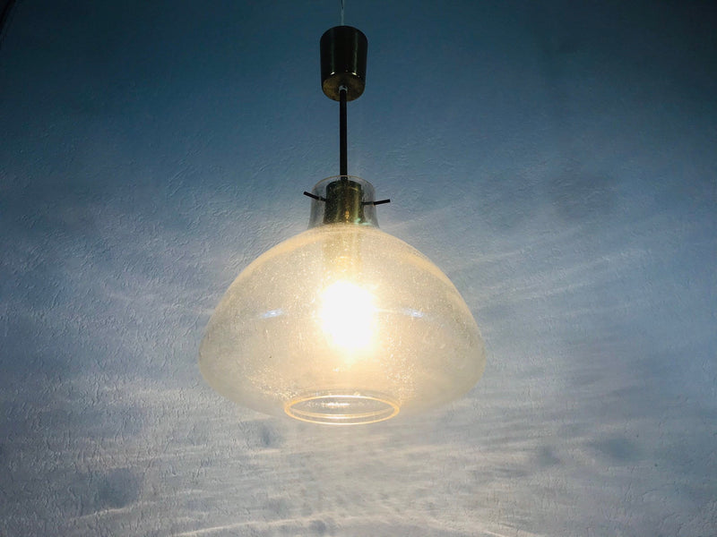 Mid Century Murano Glass Pendant Lamp by Doria, Germany, 1960s