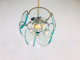 Gino Vistosi Glass Chandelier, Italy, 1960s