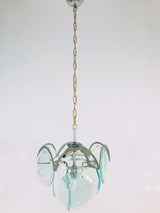 Gino Vistosi Glass Chandelier, Italy, 1960s