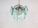 Gino Vistosi Glass Chandelier, Italy, 1960s