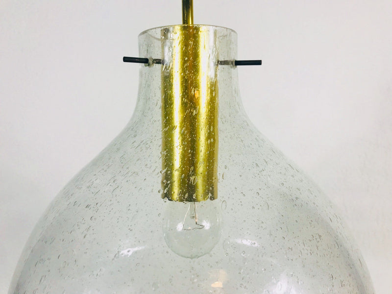 Mid Century Murano Glass Pendant Lamp by Doria, Germany, 1960s