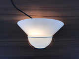 Beautiful Metal and Murano Glass Wall Lamp from Vetri d‘Arte, Italy, 1970s