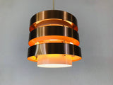 Danish Copper Hanging Lamp, 1960s