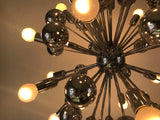 Mid-Century Modern Chrome Sputnik Chandelier by Cosack, Germany, 1960s
