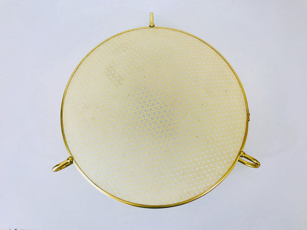 Round Flush Mount by Erco, Germany, 1950s