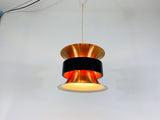 Danish Copper Hanging Lamp, 1960s