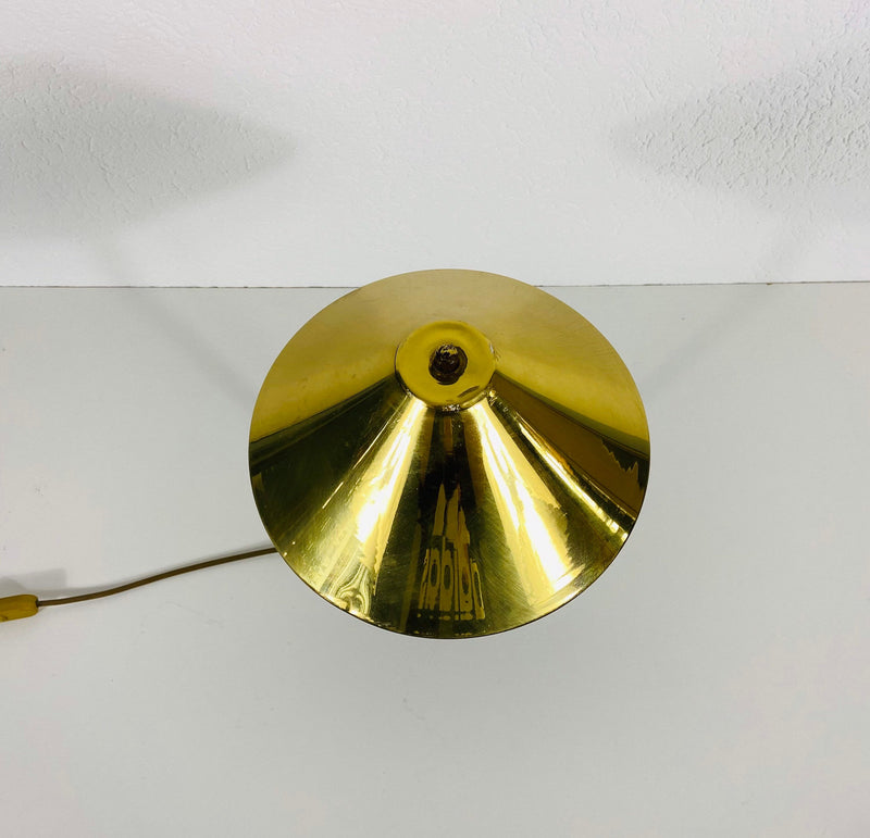 Brass Table Lamp by WKR, Germany, 1960s
