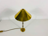 Brass Table Lamp by WKR, Germany, 1960s
