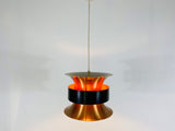 Danish Copper Hanging Lamp, 1960s