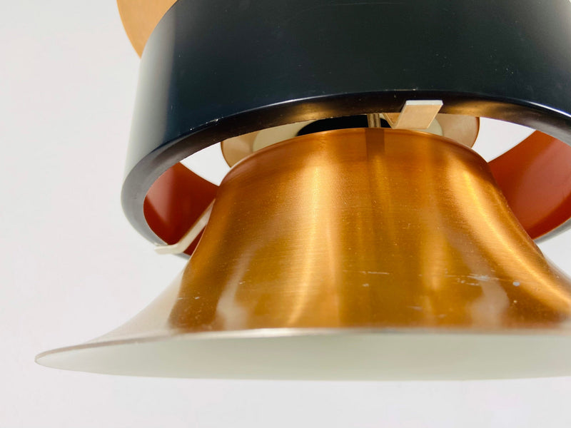 Danish Copper Hanging Lamp, 1960s