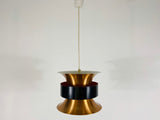 Danish Copper Hanging Lamp, 1960s