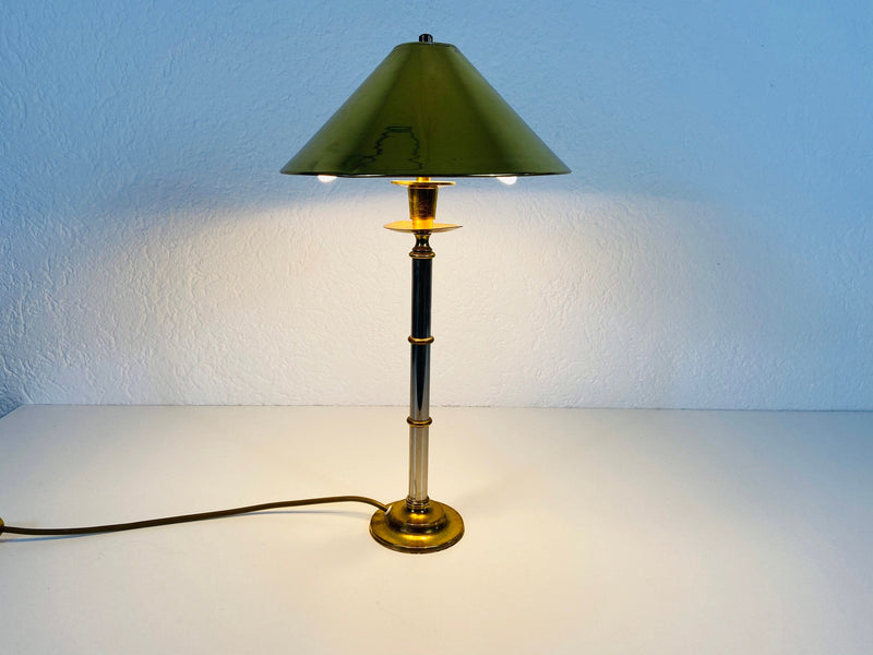 Brass Table Lamp by WKR, Germany, 1960s