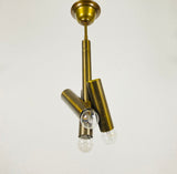 Italian Brass and Metal Sputnik Chandelier, Italy, 1960s