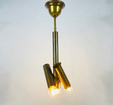 Italian Brass and Metal Sputnik Chandelier, Italy, 1960s