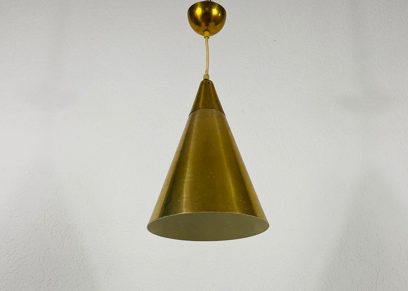 Very Elegant Italian Brass Pendant Lamp, Italy, 1960s