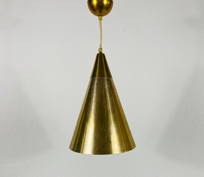 Very Elegant Italian Brass Pendant Lamp, Italy, 1960s
