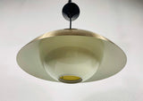 Danish Brass Hanging Lamp, Denmark, 1970s