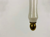 Midcentury Brass and Glass 3-Arm Tulip Chandelier, 1960s
