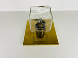 Midcentury Square Ice Glass Flushmount by J.T. Kalmar, 1960s